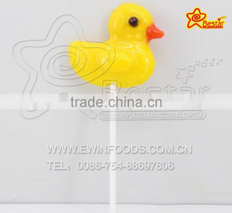Big Yellow Duck Shape Lollipop