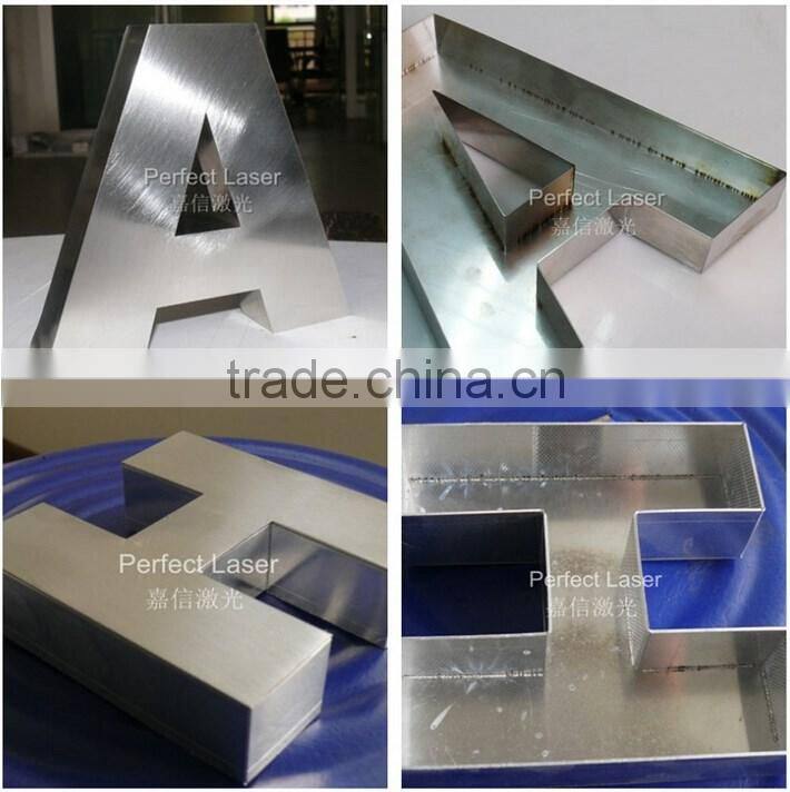 Double light path led laser welding machine for advertising sinage letter making PE-W300II