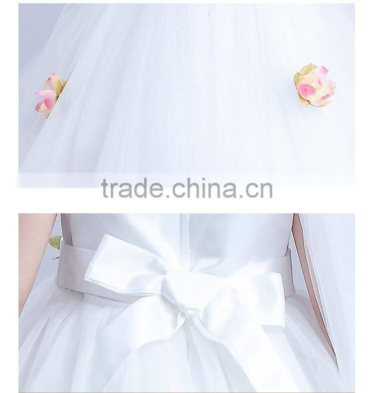 2017 Girls Dress Up Games Names With Pictures Ivory Jacquard Bodice With Tulle Skirt Removable Sashes