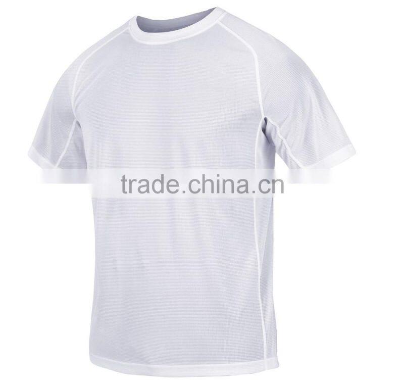 custom design bamboo charcoal quick dry sport crew neck fancy men t-shirt