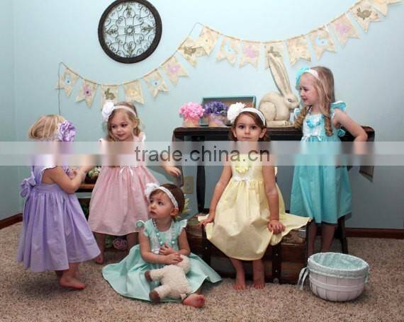 wholesale boutique girl clothing girls party dresses easter boutique outfits 2017