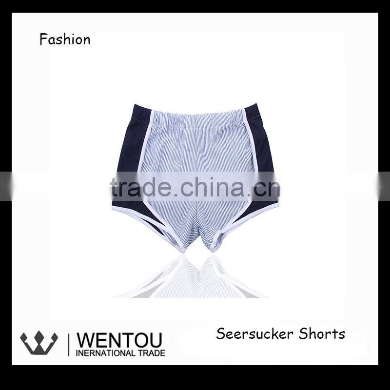 Newest Monogrammed Seersucker Running Shorts