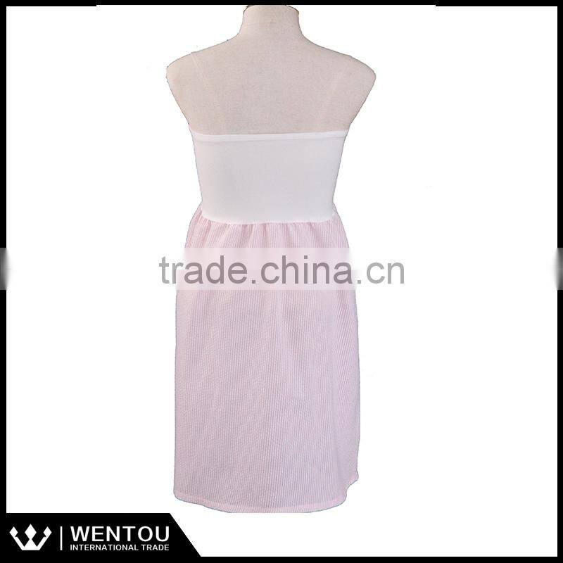 Monogrammed Seersucker Beach Coverup Dress