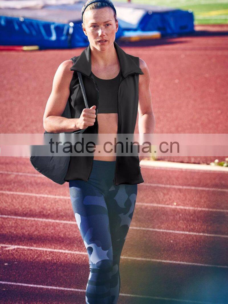 Women Yoga Lightweight Jacket Women Tights Activewear Sleeveless Wholesale Hoodies