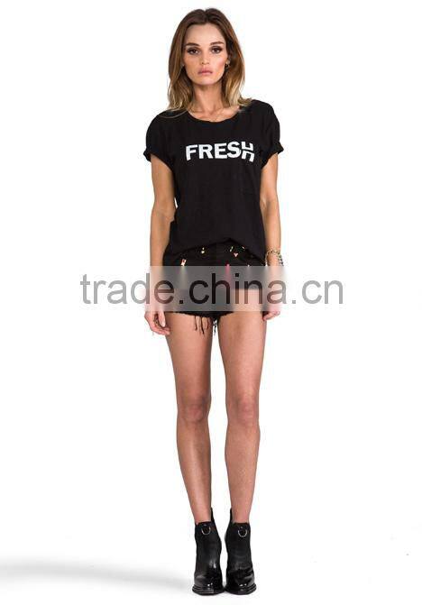 60% cotton 40% polyester t-shirts