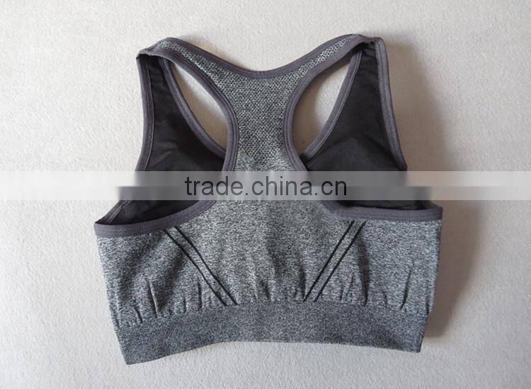 Professional women sports bras GYM lady running fitness bra
