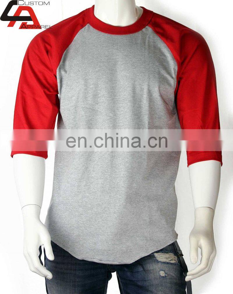 2014 Baseball Raglan T-Shirt TEE/plain t shirt/fashion t-shirt/baseball style t-shirts