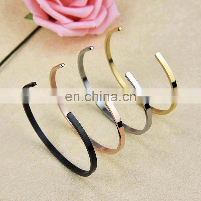 Couple bracelet creative inspired stainless steel jewelry