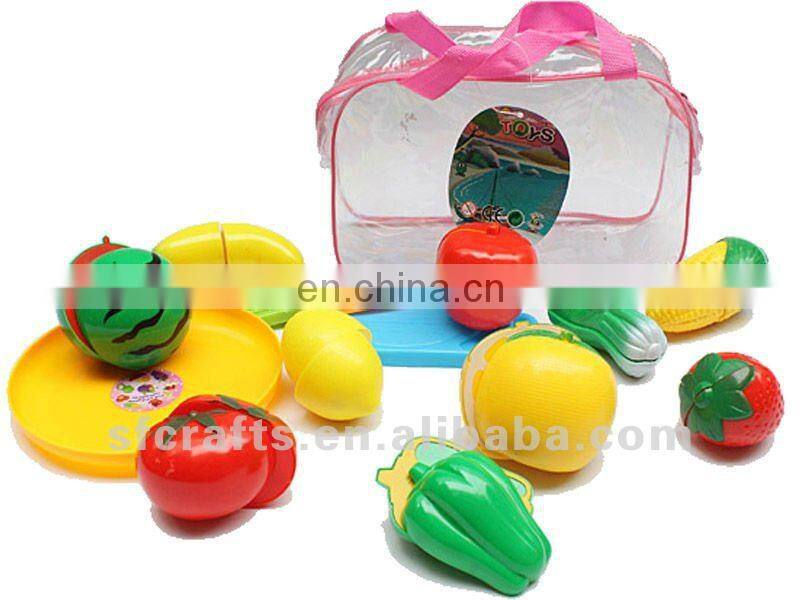 New,plastic cut fruite game toy for kids