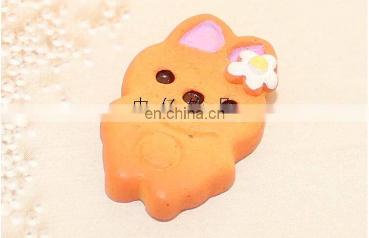 Resin Ornament Children's Emulational Toy Cake Biscuit Toy