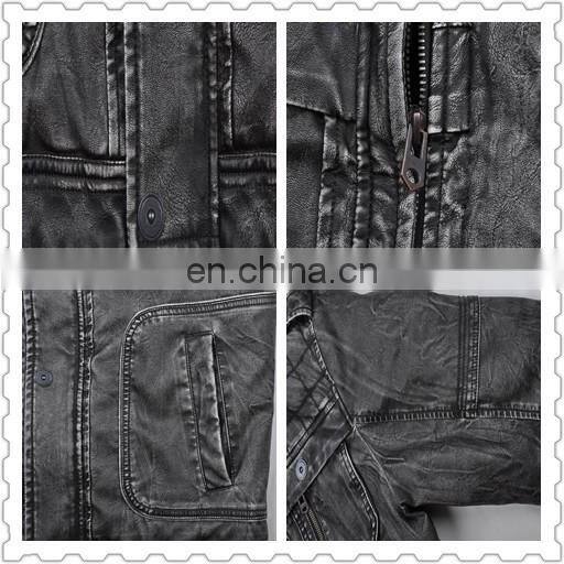 2017 lastest fashion hot sale diamond quilted pu men long jacket