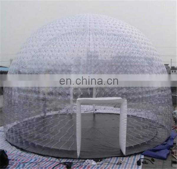 0.8mm pvc Clear Bubble Party Event Tent inflatable advertising Inflatable Bubble Tent camping cube tent