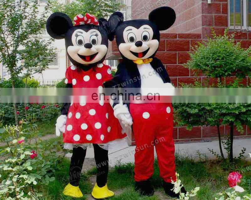 Adorable mickey mouse mascot costume