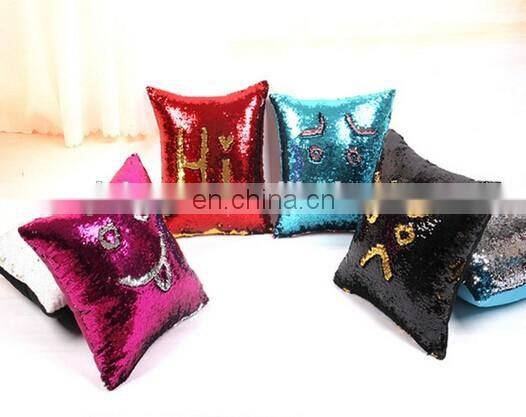 Sequins Mermaid Pillow Covers Whoelsale Mermaid Sequin Throw Pillow Cover