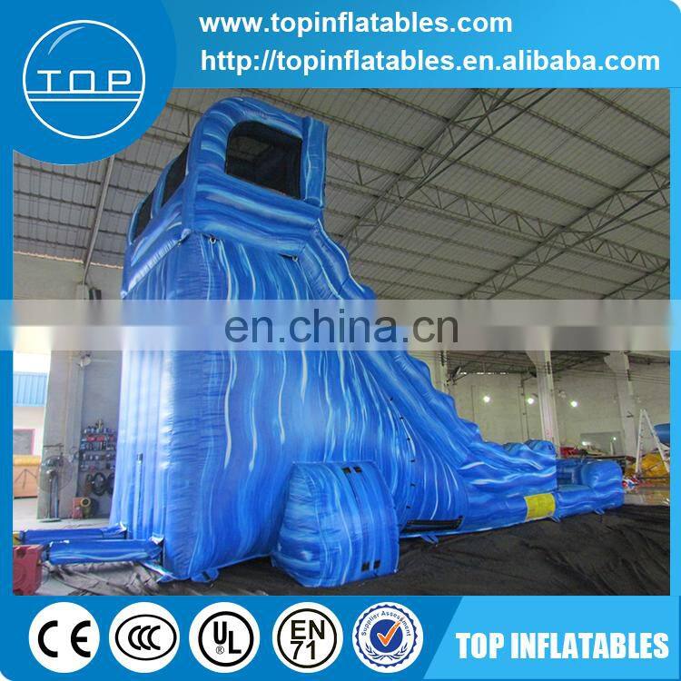 Giant inflatable floating water slide for sale