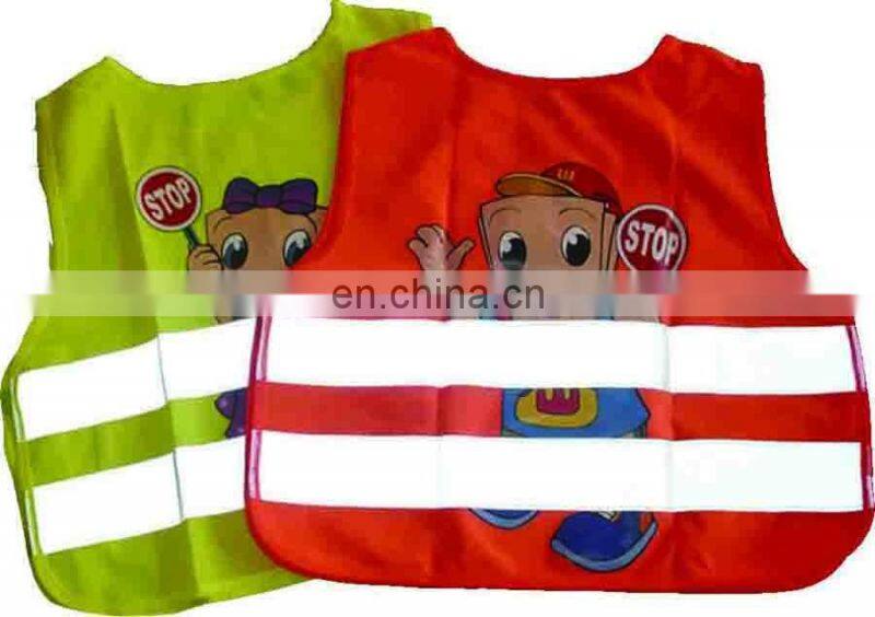 2017 New style attractive safety safety vest&jacket for baby with tape