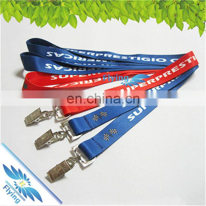 Lanyard No Minimum !! polyester lanyard with logo custom for business events