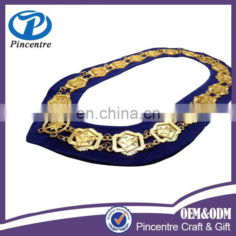 wholesale custom masonic jewels regalia for chain collar