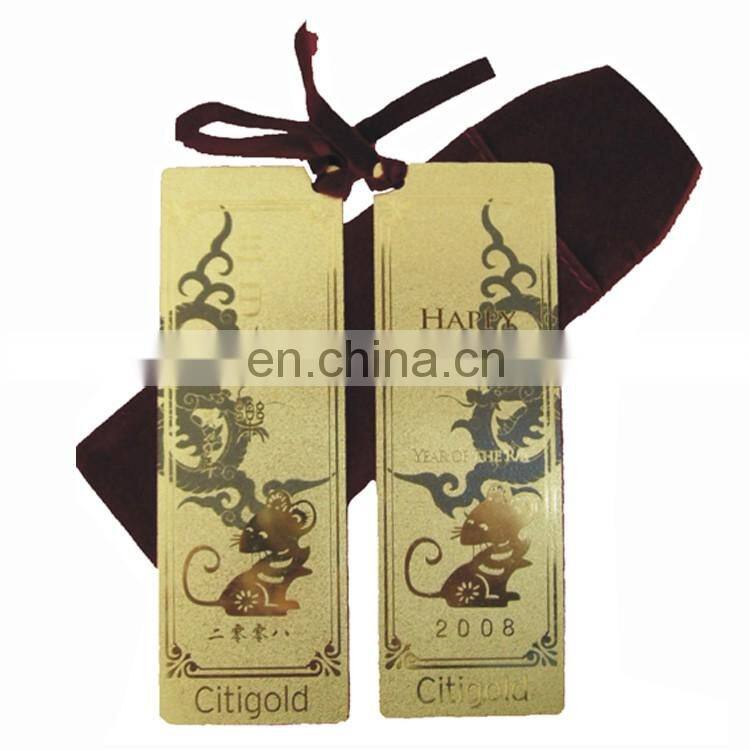 Custom Both Sides Printing Paper Bookmark