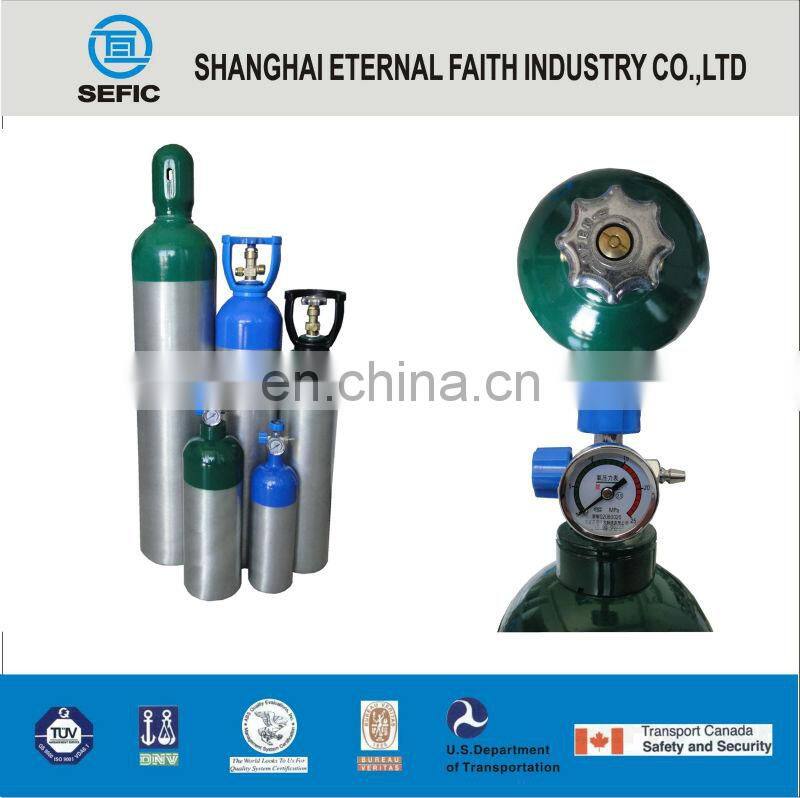 high pressure Oxygen and acetylene cylinder