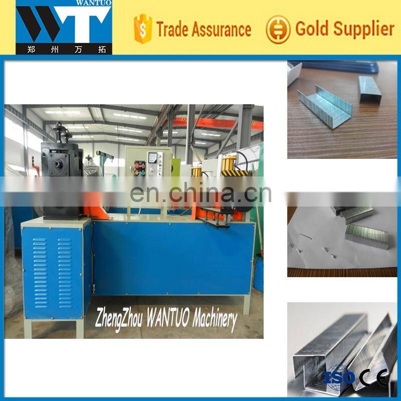 WT-400 Automatic Wire nail making machine Office staple pins and nail making machine