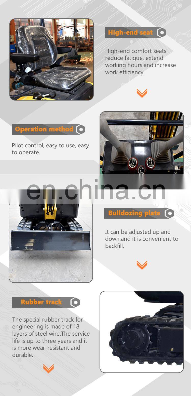 CE approved 1.5 ton 1.7 ton EPA mini excavator electric with imported engine