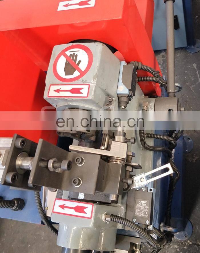 Single head copper tube end facing machine