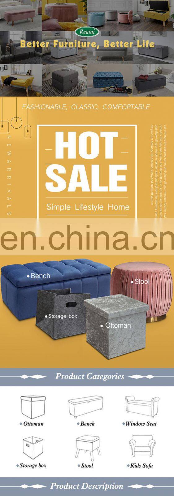 Reatai cat room ottoman dog cage indoors house pet animal cages carriers fabric foldable pet house ottoman