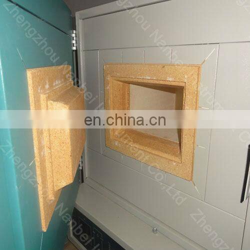 Laboratory high temperature glass melting furnace with volume 2L