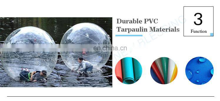 Cheap TPU/PVC water walking ball inflatable running water transparent bubble roller ball for kids/adult
