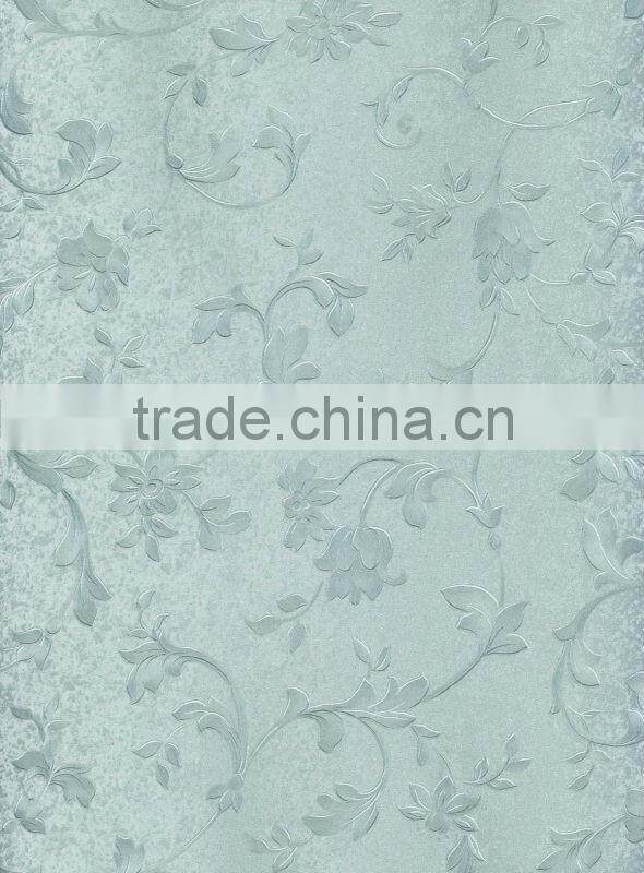 latest design cheap projects wallcovering/pvc wallpaper araba hartie de perete