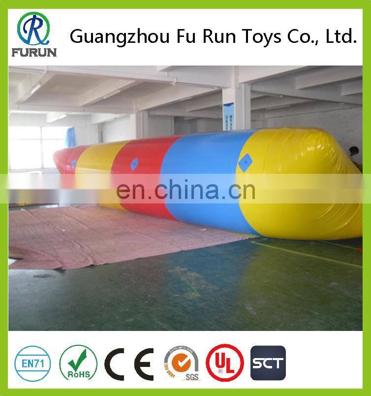 High quality water game inflatable water pillow Sea hot floating inflatable water pillow