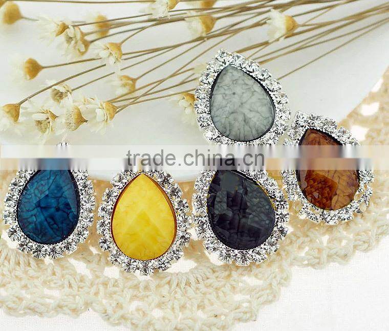 N-1111 china supplier sew-on resin stone, pure color sew on resin stone,sew-on resin stone