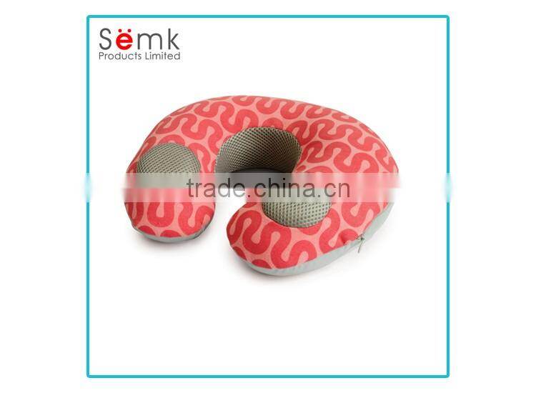 Novelty promotional gifts U-Shape wireless bluetooth neck pillow speaker