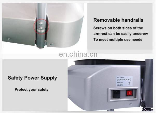 Wholesale Body Vibration Machine Vertical Plate Crazy Fit Massage with handrail