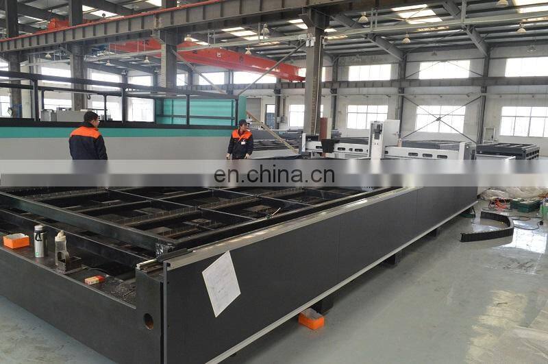 big surround fiber laser cutting machine for steel plate hardware iron cabinet sheet metal 1500w 2040