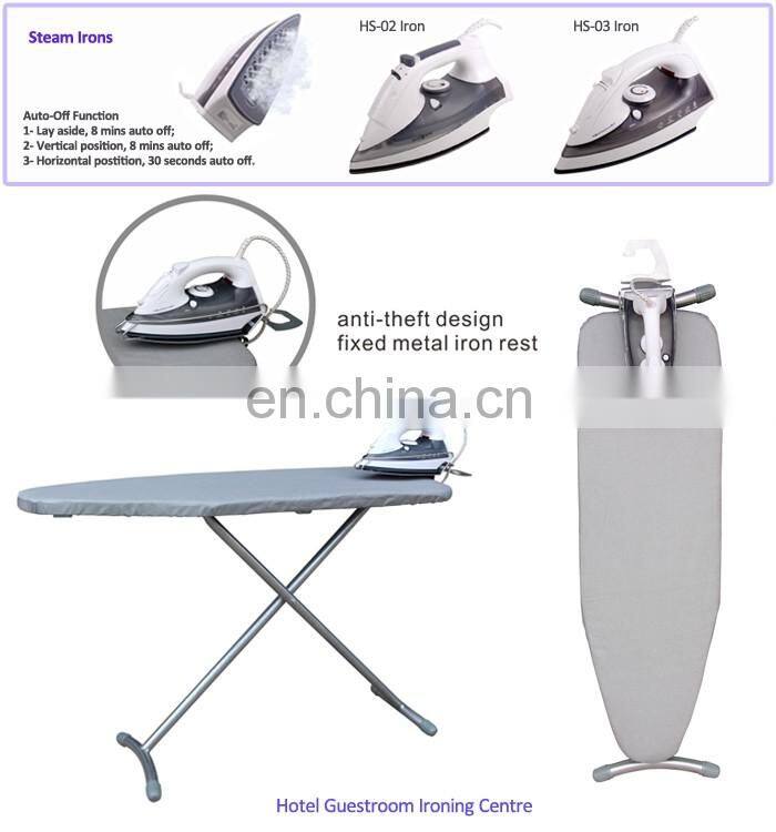 Honeyson 2017 smart new design,anti-drip hotel steam iron parts