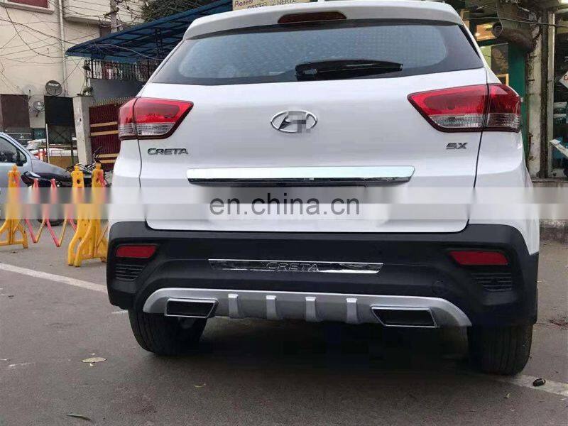 ABS bumper protector front and rear bumper guard from China factory for Hyundai ix 25  Creta  2018