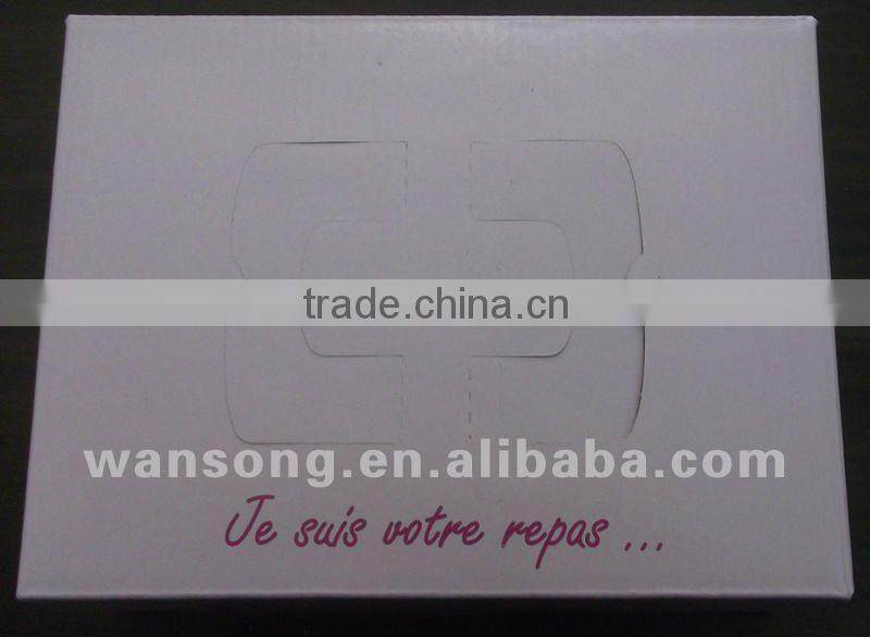 New corrugated paper packaging box