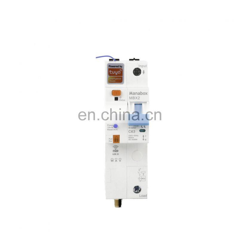 Hot sale factory wholesale dependable performance wifi smart miniature circuit breaker