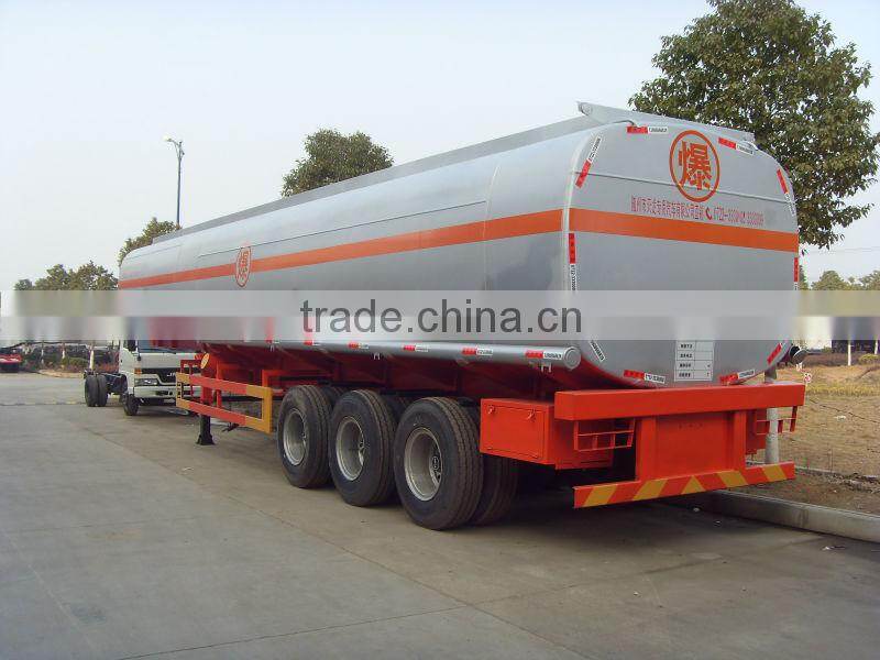 3 axles fuel oil tanker semi trailer