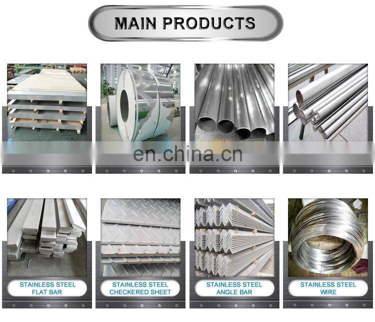 U Shape Channel Lip Channel AISI 316 316L Hot Rolled Stainless Steel Channels with Factory Prices