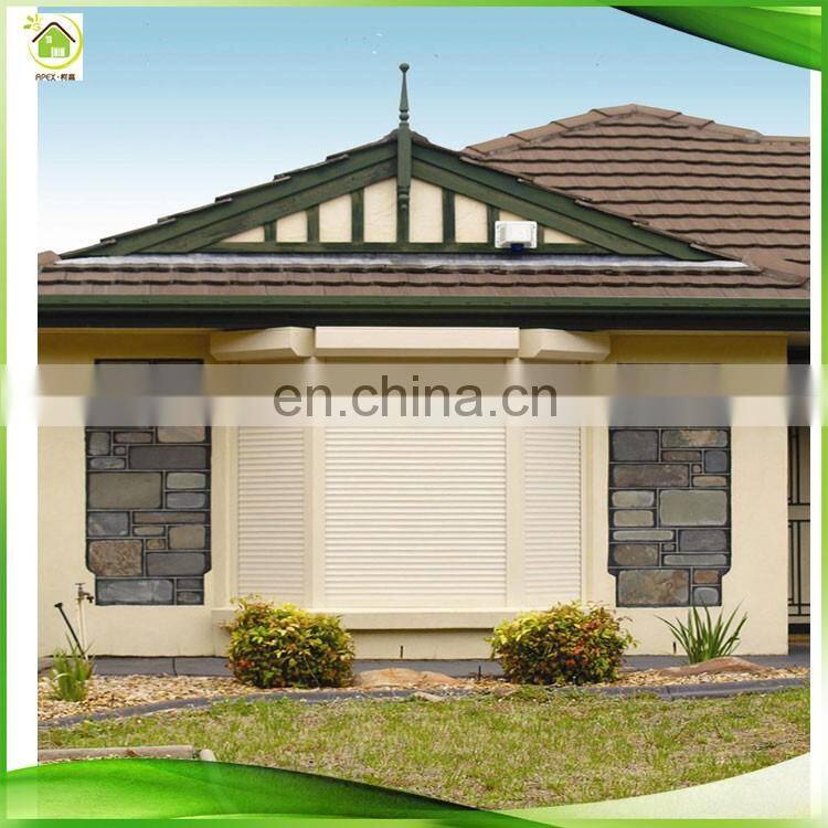 Aluminum alloy roller door electric roll up shutter to ceiling windows