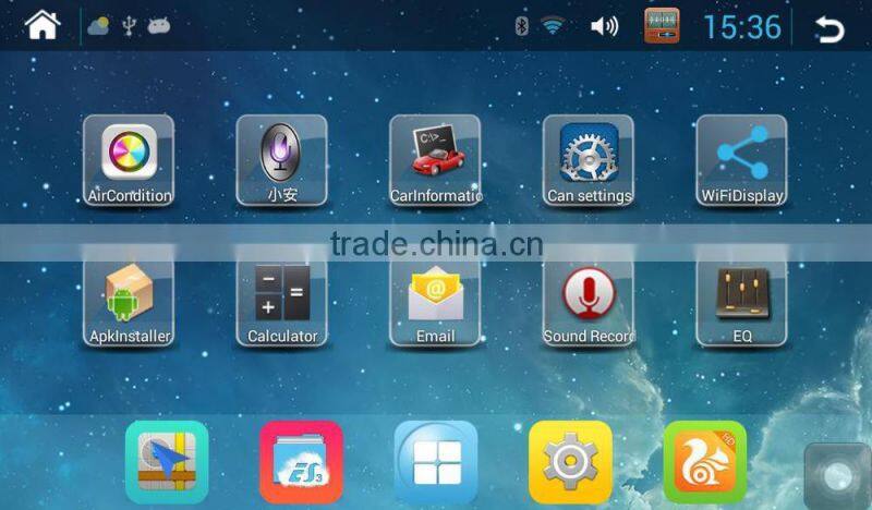 Quad-Core RK3188 A9 10.1" Pure Android Capacitive 1024x600 Car Radio Stereo for Android VW Santana GPS 3G WIFI CANBUS