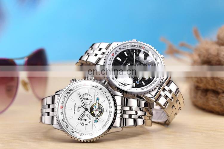 MG.ORKINA MG089 Business Stainless Steel Calendar Business Automatic Mechanical Classic Unique Mens Watches
