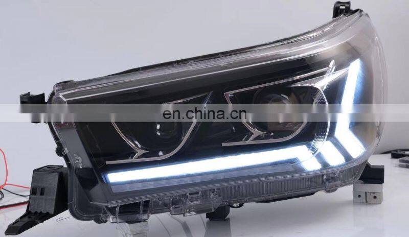 High quality factory price headlight for Hilux Revo Rocco LED Head lamp 2015 2016 2017 2018 2019