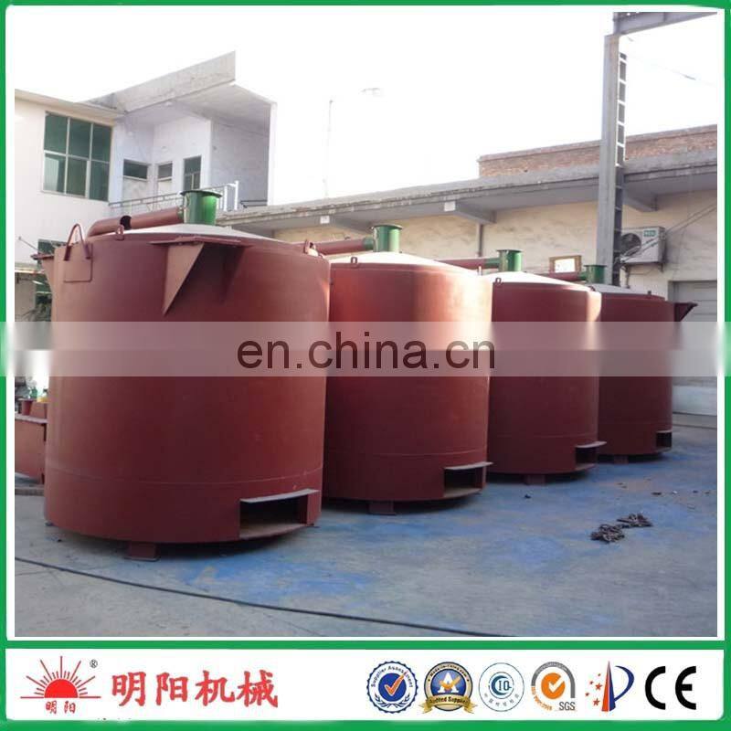 Mingyang factory supply brick carbonization kiln for coconut shell/wood burning stove/charcoal making machine price