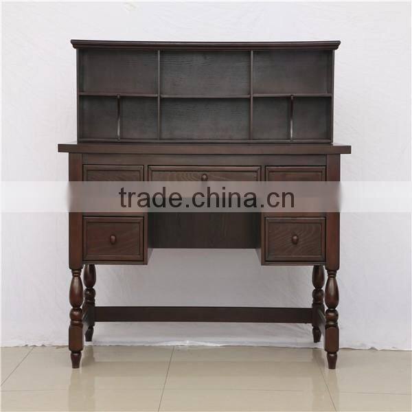 home office wooden hutch