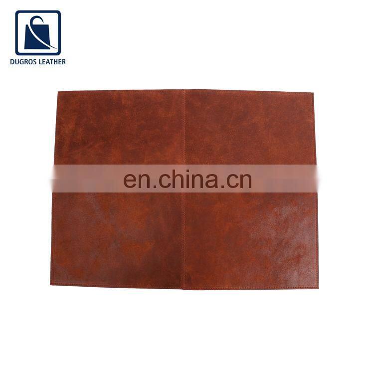 Factory Direct Sale Best Quality Matching Stitching Home Decoration Genuine Leather Coaster at Competitive Price