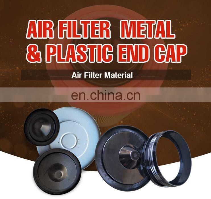 end caps for filter anti-finger metal cover for filters